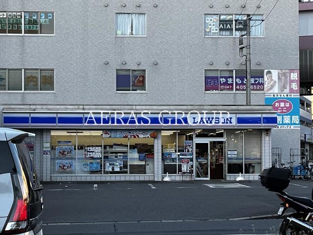 コンビニ　ローソン 村上駅前店（コンビニ）まで323m