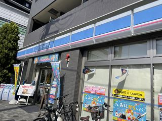 コンビニ　ローソン　浪速警察署前店（コンビニ）まで177m