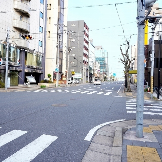 眺望　前面道路