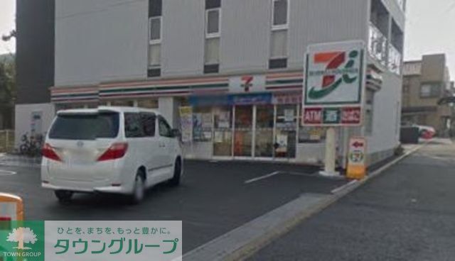 コンビニ　セブンイレブン川崎中原市ノ坪店（コンビニ）まで492m