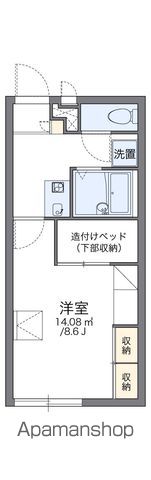 レオパレスYouYou早島の間取り写真