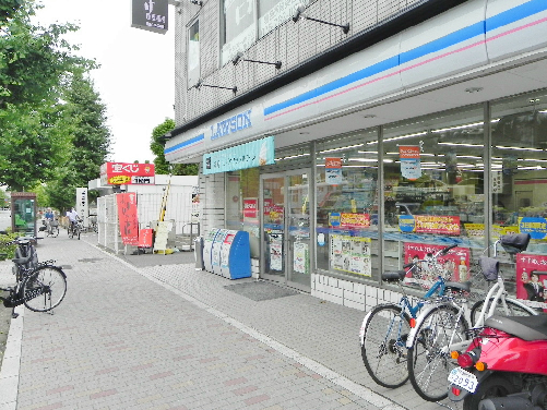 コンビニ　ローソン 百万遍店（コンビニ）まで602m