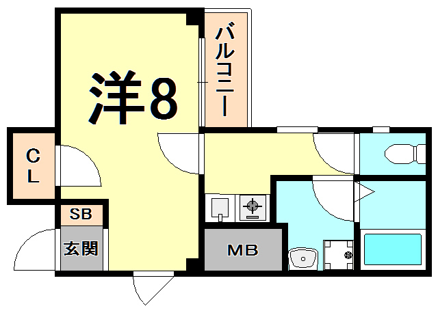 FLAT34西宮の間取り写真