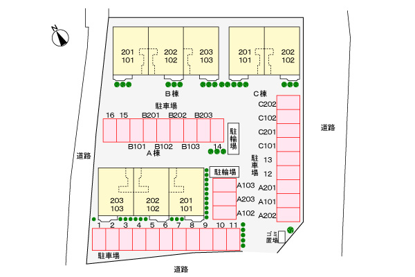 駐車場　駐車場