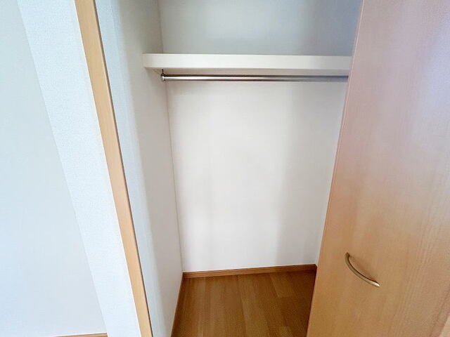 収納　たっぷりとした収納スペースです