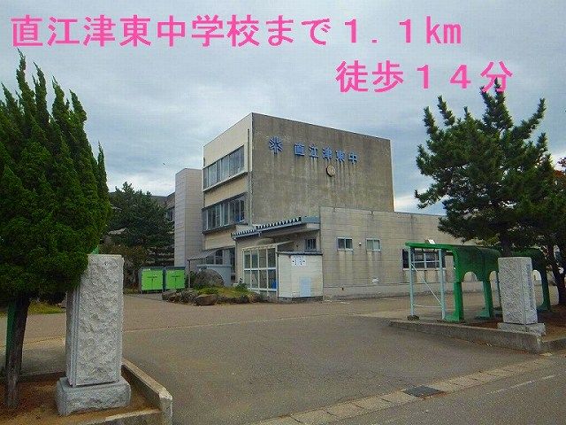 中学校　直江津東中学校（中学校）まで1100m
