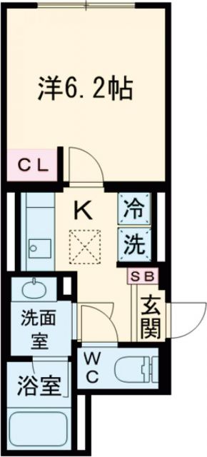 ディアコート新小岩の間取り写真