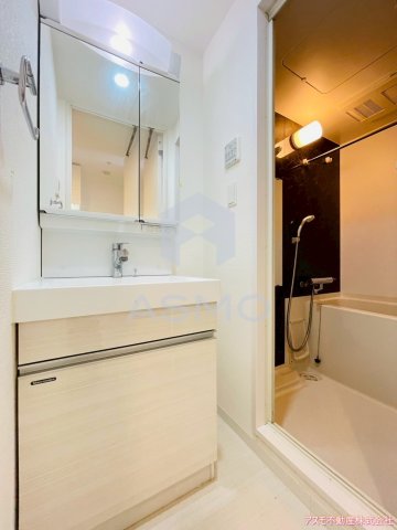 洗面設備　同マンション別部屋　参考写真