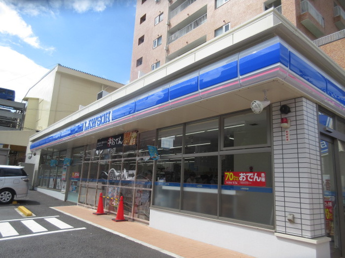 コンビニ　ローソン 川崎鷺沼一丁目店（コンビニ）まで80m