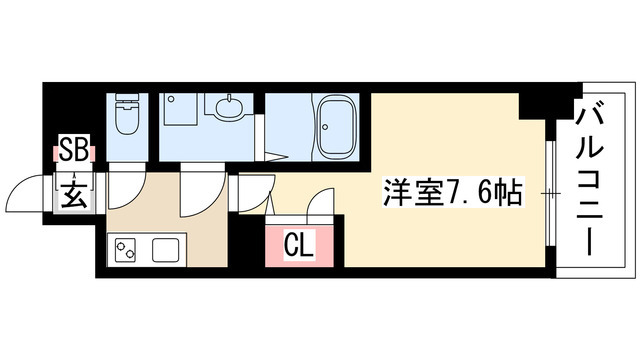 S-RESIDENCE葵の間取り写真