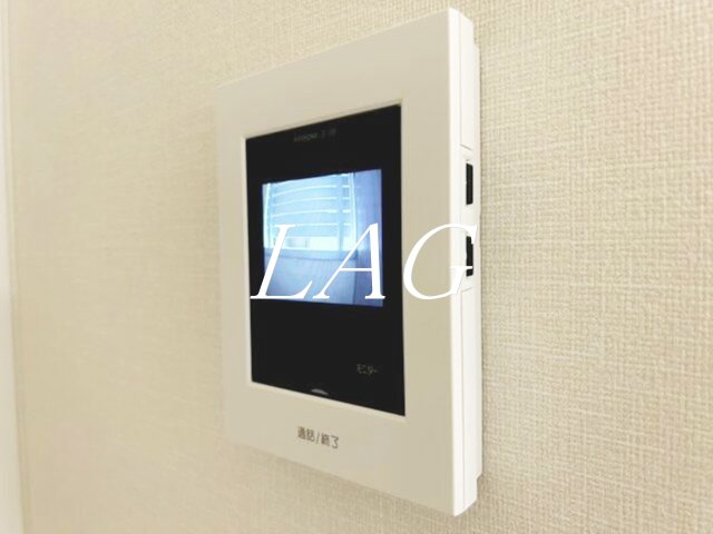 セキュリティ　モニター付きインターフォンです。