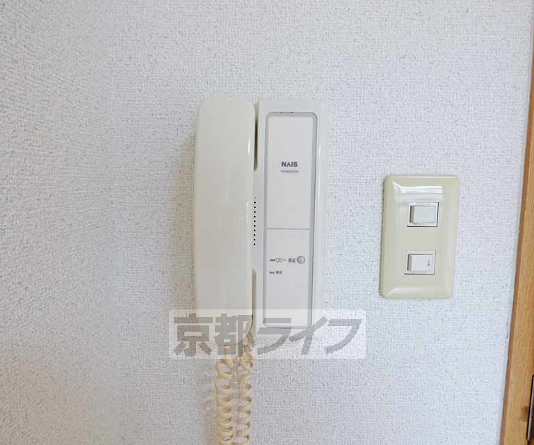 セキュリティ　来客時も安心です。