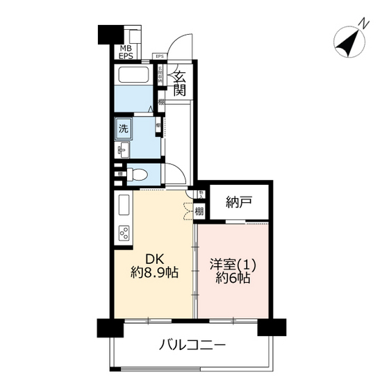 URアートヒル高根台の間取り写真