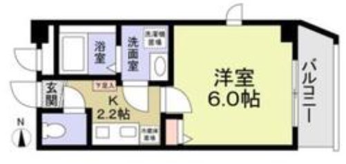西武新宿線 井荻駅 徒歩3分 5階建 築7年の間取り写真