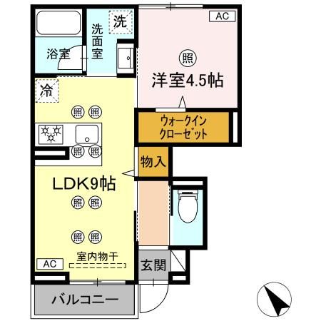 あそびタウン下松望町の間取り写真
