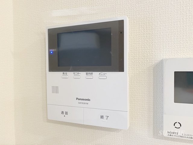 セキュリティ　安心のモニター付きインターホン☆