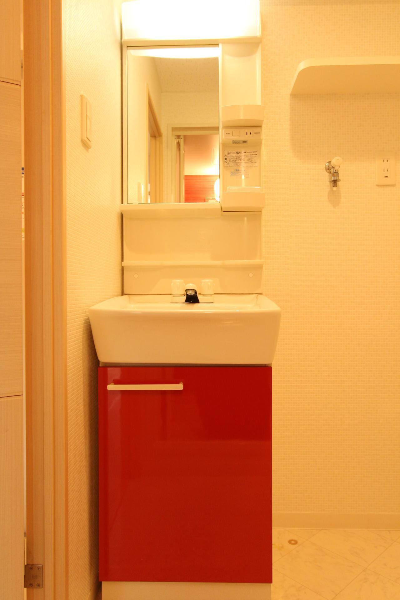洗面設備　同タイプ別部屋写真です。現況優先となります。