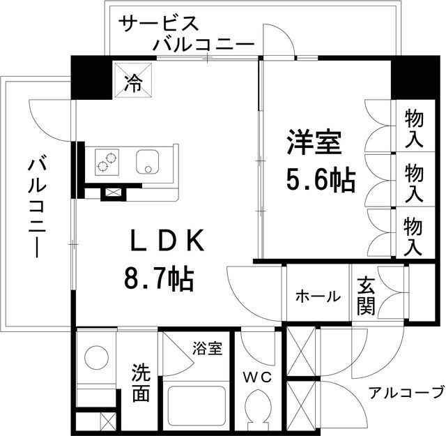 ハルグラン若葉台の間取り写真