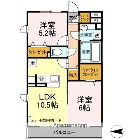 TD西ノ前の間取り写真