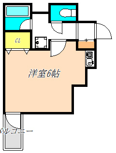SENSE COURT森ノ宮の間取り写真