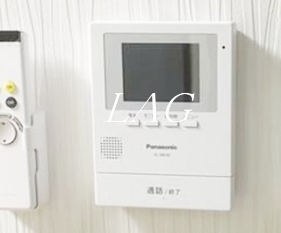 セキュリティ　モニター付きインターフォンです。