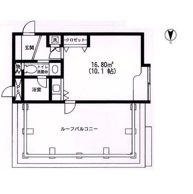原宿東急アパートメントの間取り写真