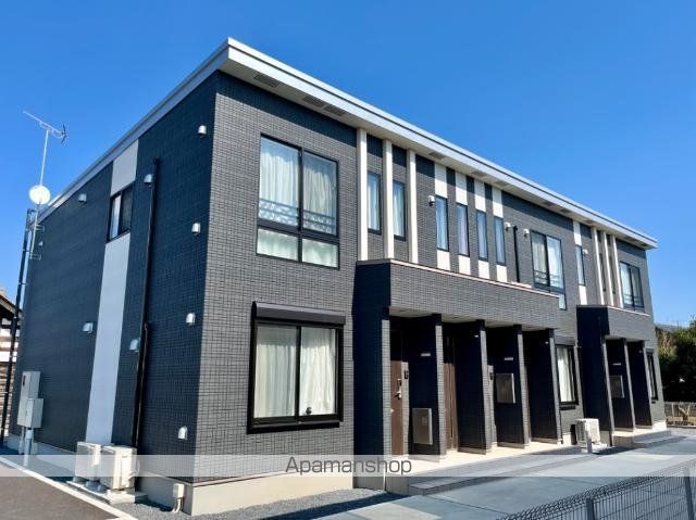 深井清水町アパート工事の外観写真