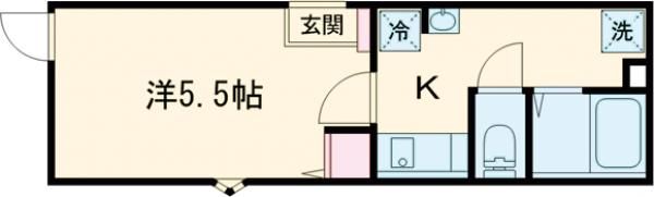 フィオーレ赤羽の間取り写真