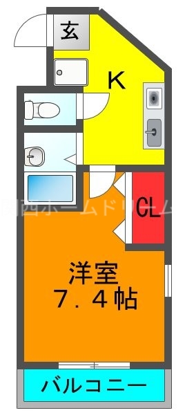 LOTUS R33の間取り写真