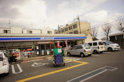 コンビニ　ローソン 長吉川辺一丁目店（コンビニ）まで667m