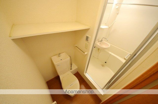 レオパレスひばりヒルズのトイレ写真