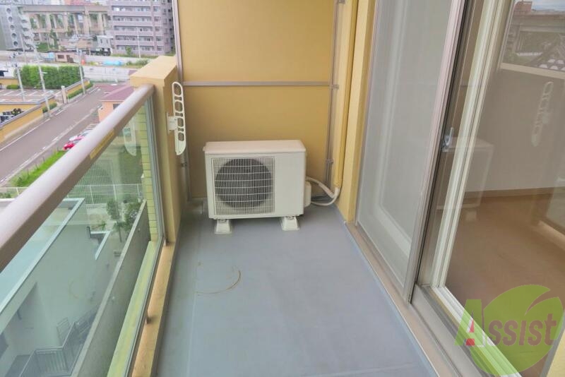 バルコニー　広めで使いやすそうなバルコニーとなっております