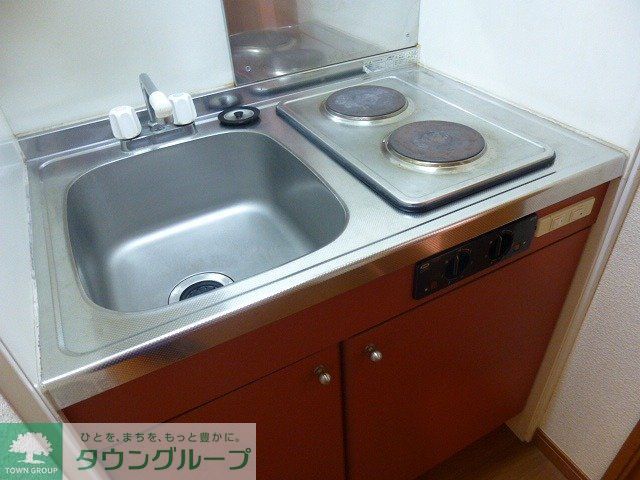 レオパレスThird100のキッチン写真
