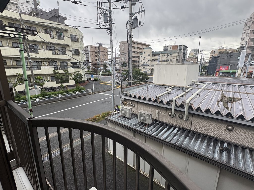 バルコニー　南向きバルコニー　日当り良好