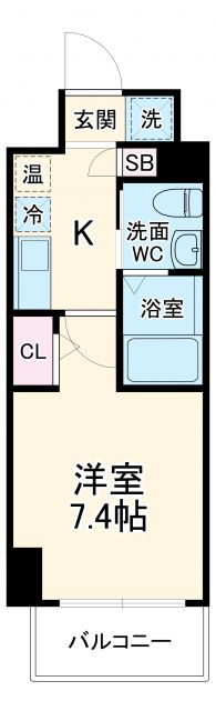 アクシーズタワー浦和岸町IIの間取り写真