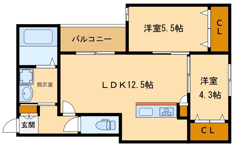 近鉄南大阪線 藤井寺駅 徒歩6分 3階建 新築の間取り写真