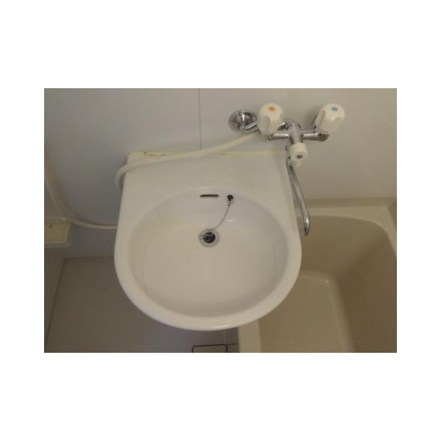洗面設備　独立タイプではありませんが・・。