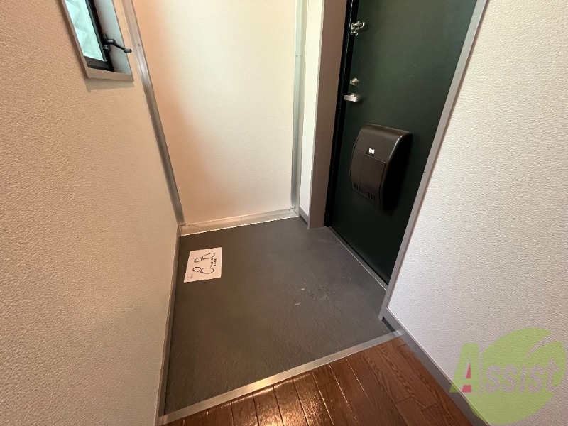 クレイドルてんいの玄関写真