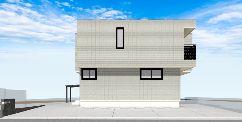建物外観　完成予想図