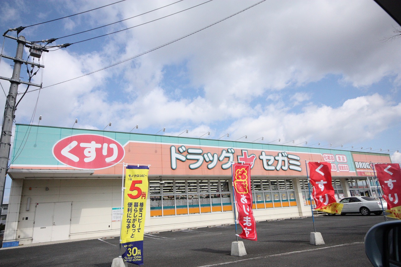 ドラックストア　ドラッグセガミ栗林南店（ドラッグストア）まで974m