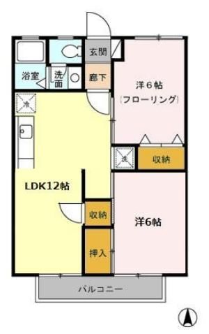 エミネンス壱番館の間取り写真