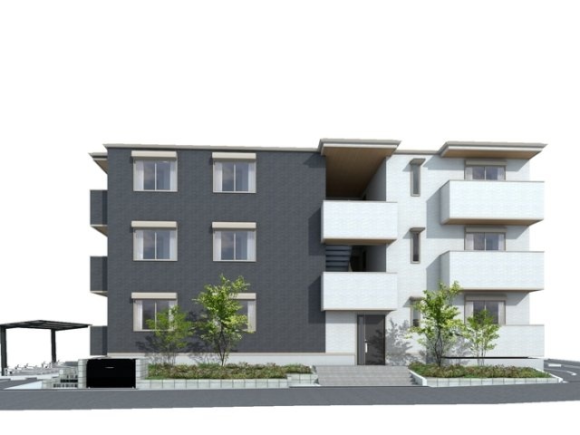 建物外観　外観パース
