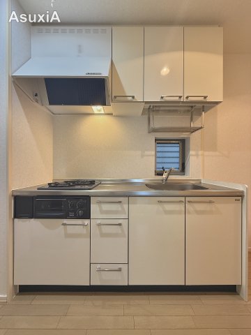 キッチン　別タイプのお部屋の写真です