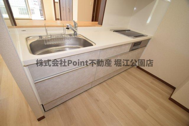地下鉄中央線 緑橋駅 徒歩2分 5階建 築3年のキッチン写真