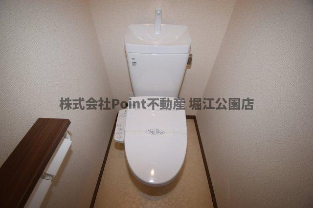 地下鉄中央線 緑橋駅 徒歩2分 5階建 築3年のトイレ写真