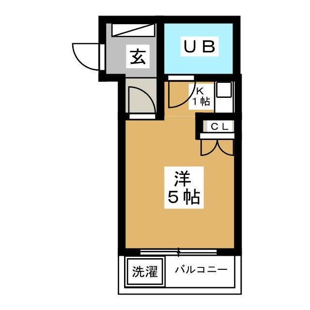 目黒区鷹番のマンションの間取り