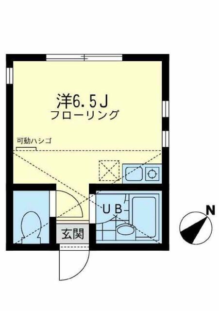 ユナイト鶴見アルベリータの瞳の間取り