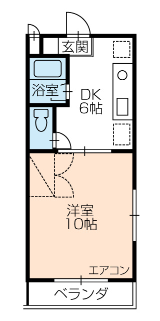 サニーヒルIの間取り