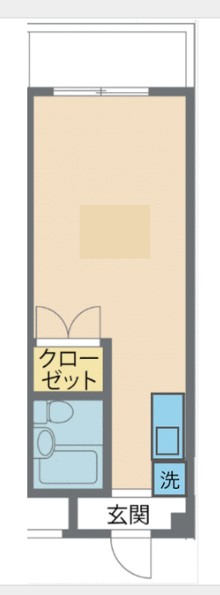 神奈川県相模原市中央区富士見２（マンション）の賃貸物件の間取り