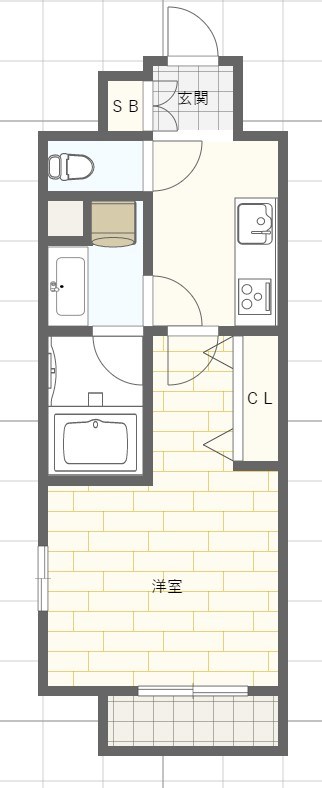 VILLA・SERENO姫路(旧名称.ルネフラッツ姫路)の間取り